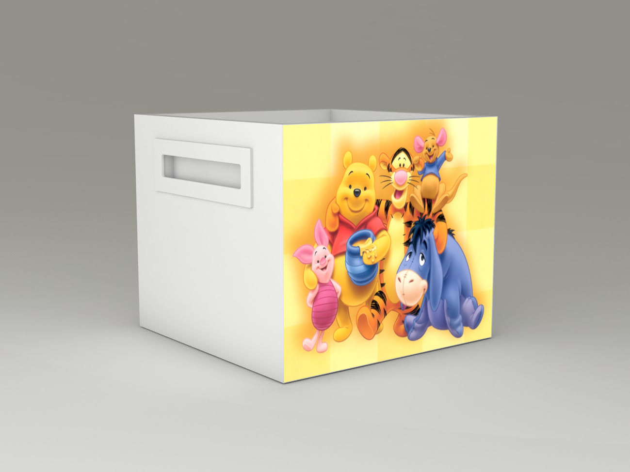 Becks úložný box na hračky Macko Pu MP